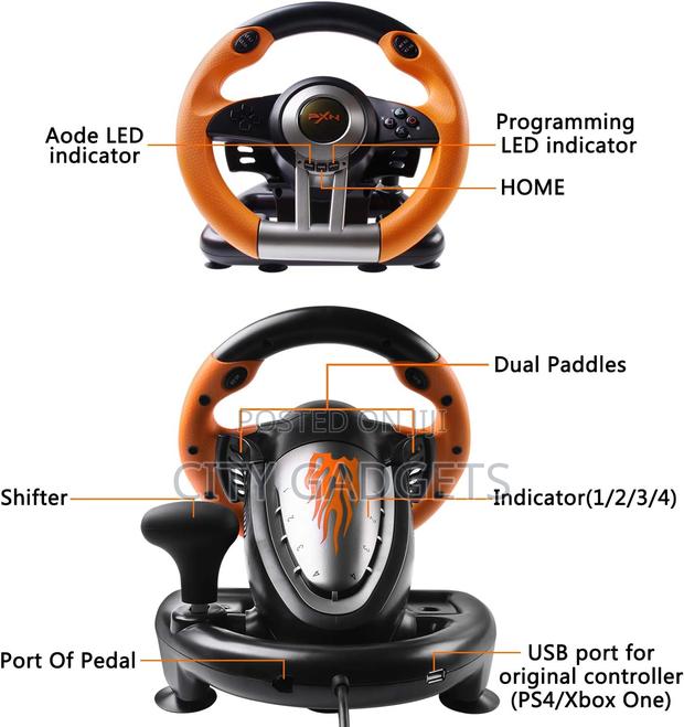 PXN V3 Racing Wheel for All Gaming Consoles - main view