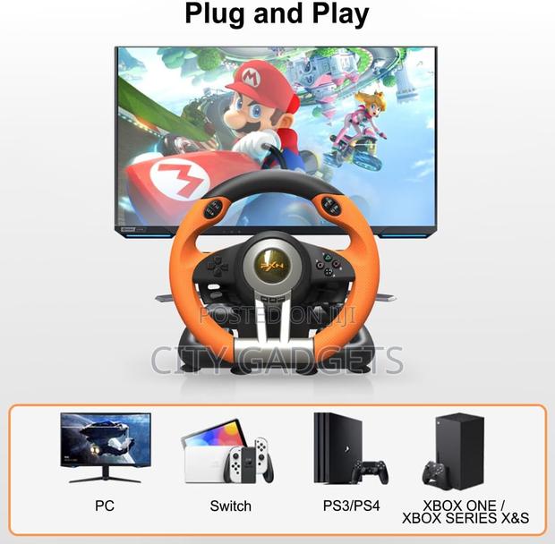 PXN V3 Racing Wheel for All Gaming Consoles - thumbnail 3