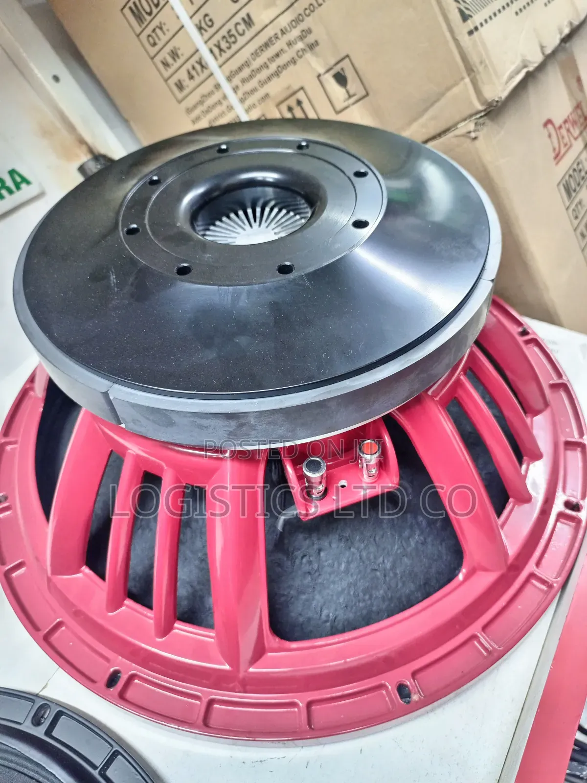 Red Pd Bass Speakers 127mm Voice Coil