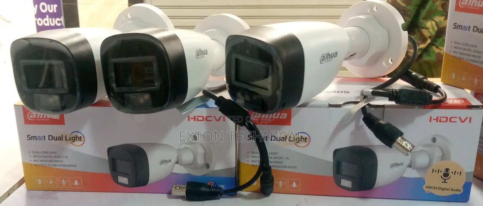 Smart Hybrid Light 20m Outdoor Dahua Bullet 2mp 1080p