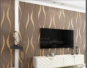 Wallpaper-Gold and Brown Wallpaper