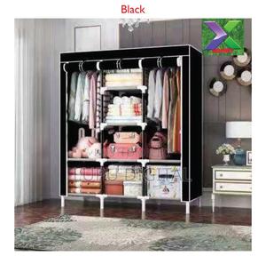 Original 3 Column Metallic Portable Wardrobes - thumbnail 2