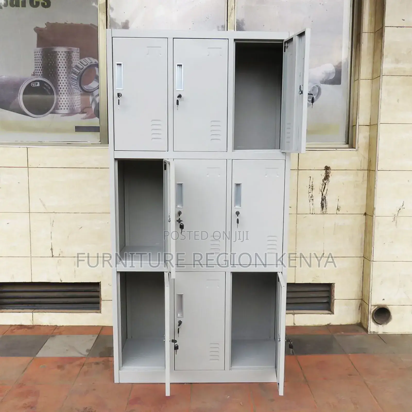 Steel Lockers Cabinet Nine Door's