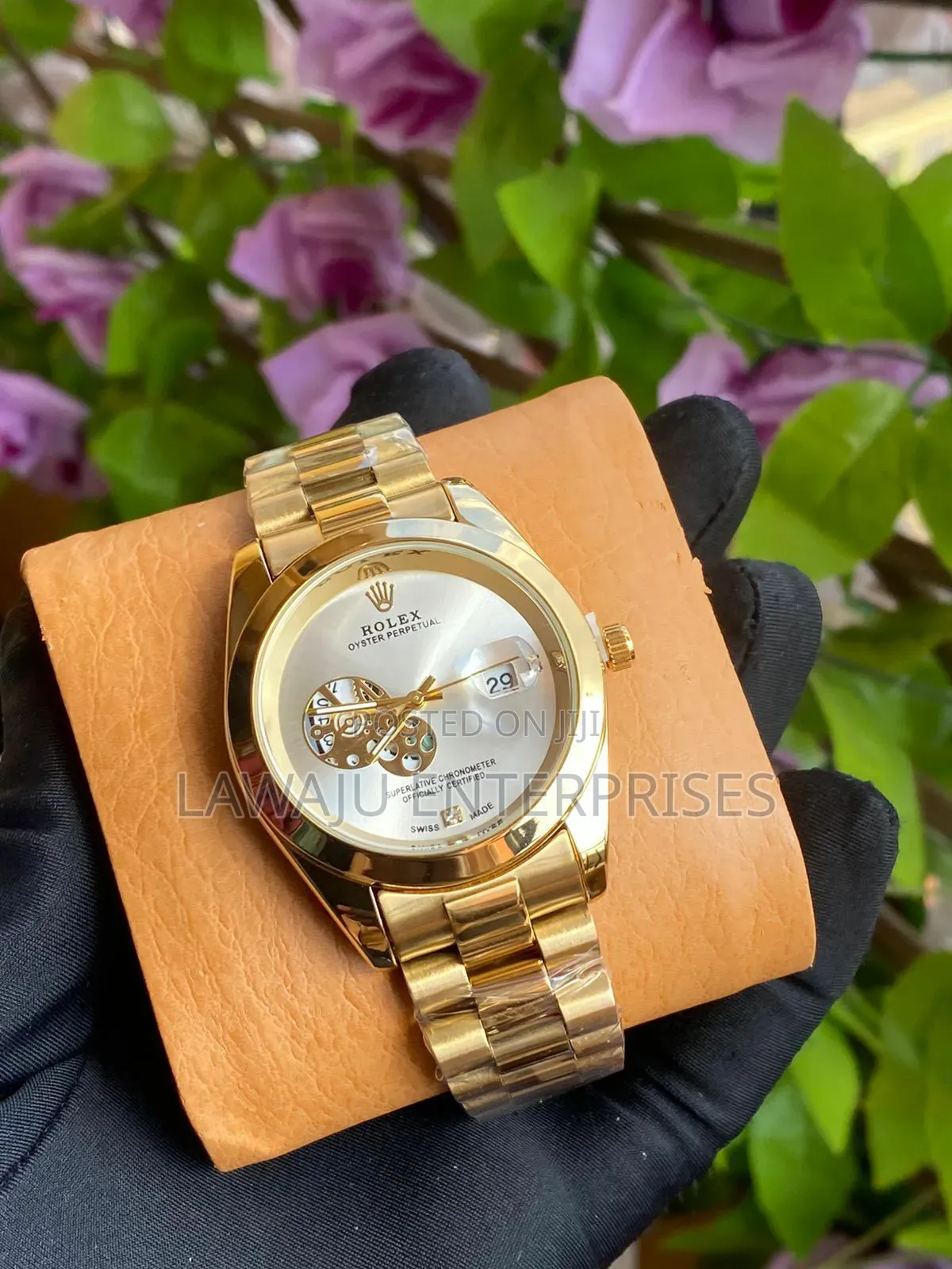 Gold Gents Rolex Watch