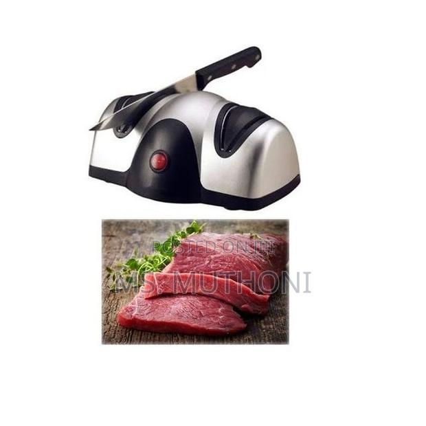 4 Slot 2 Stage Electric Knife Sharpener Now Available - thumbnail 5