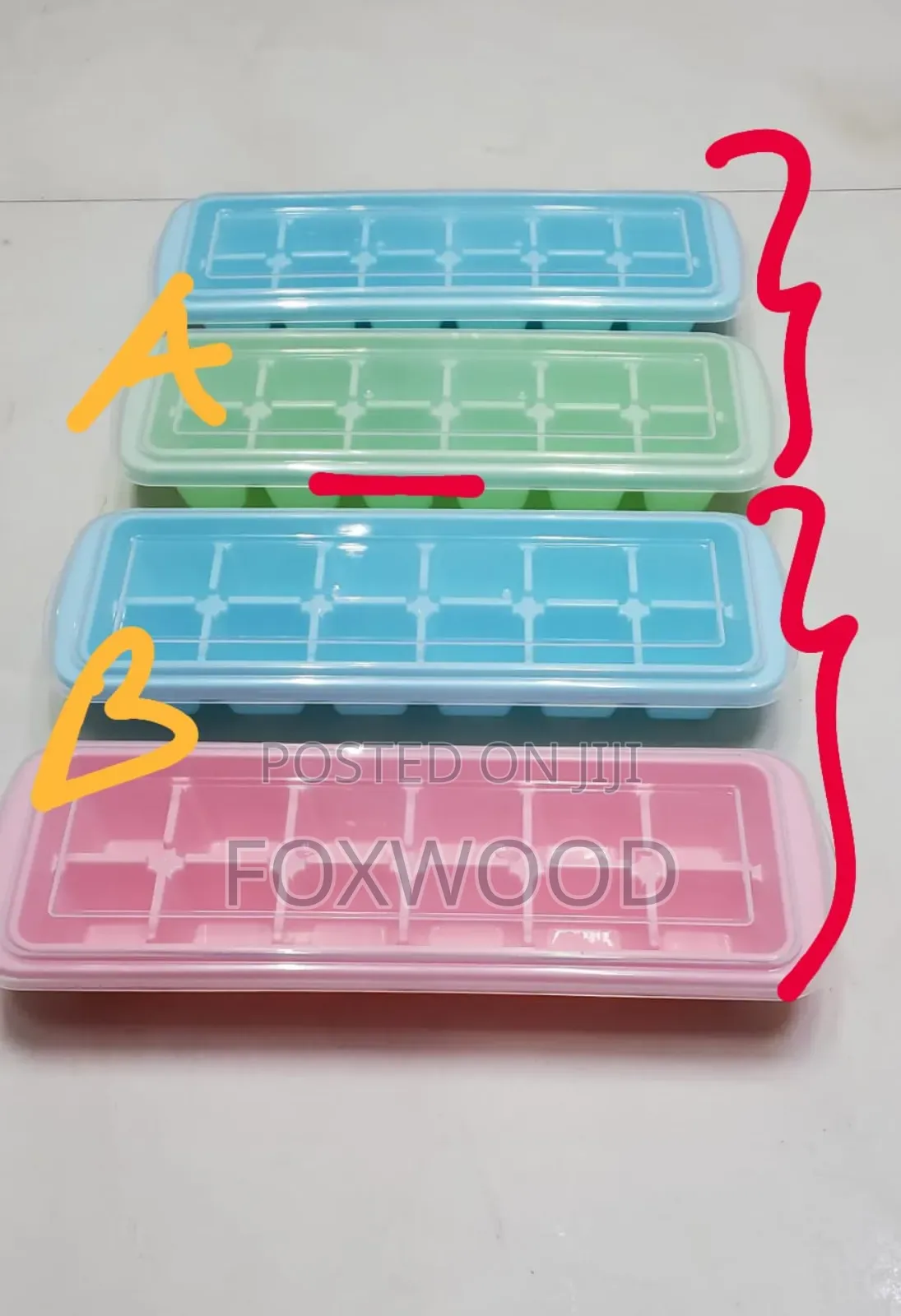 Ice Cube Tray 2pack