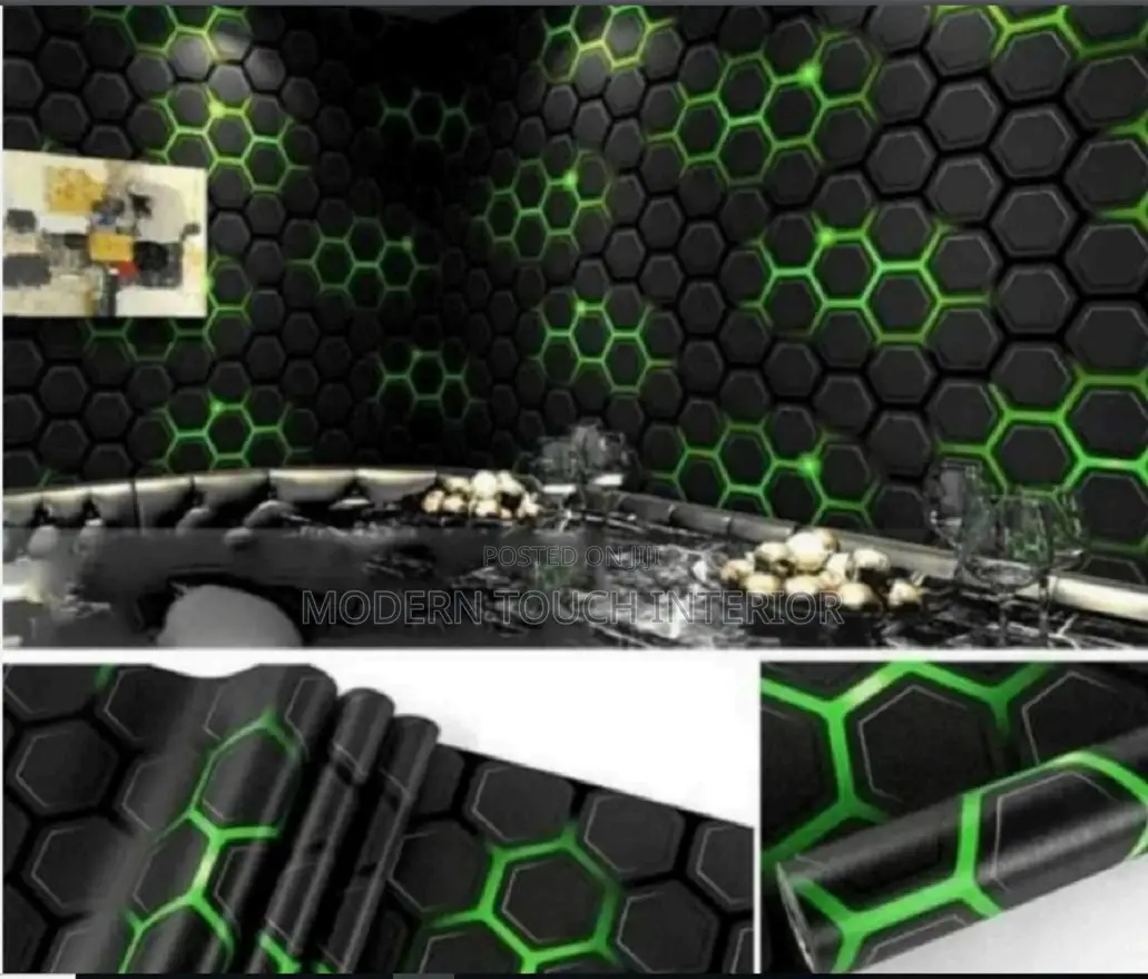 Green 3D Wallpaper