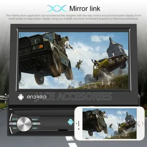 New Retractable Android Radio