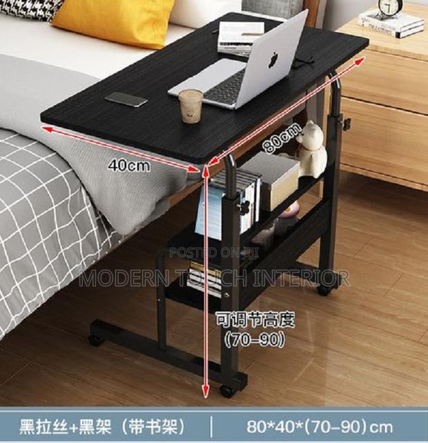 Black Adjustable Laptop Desk