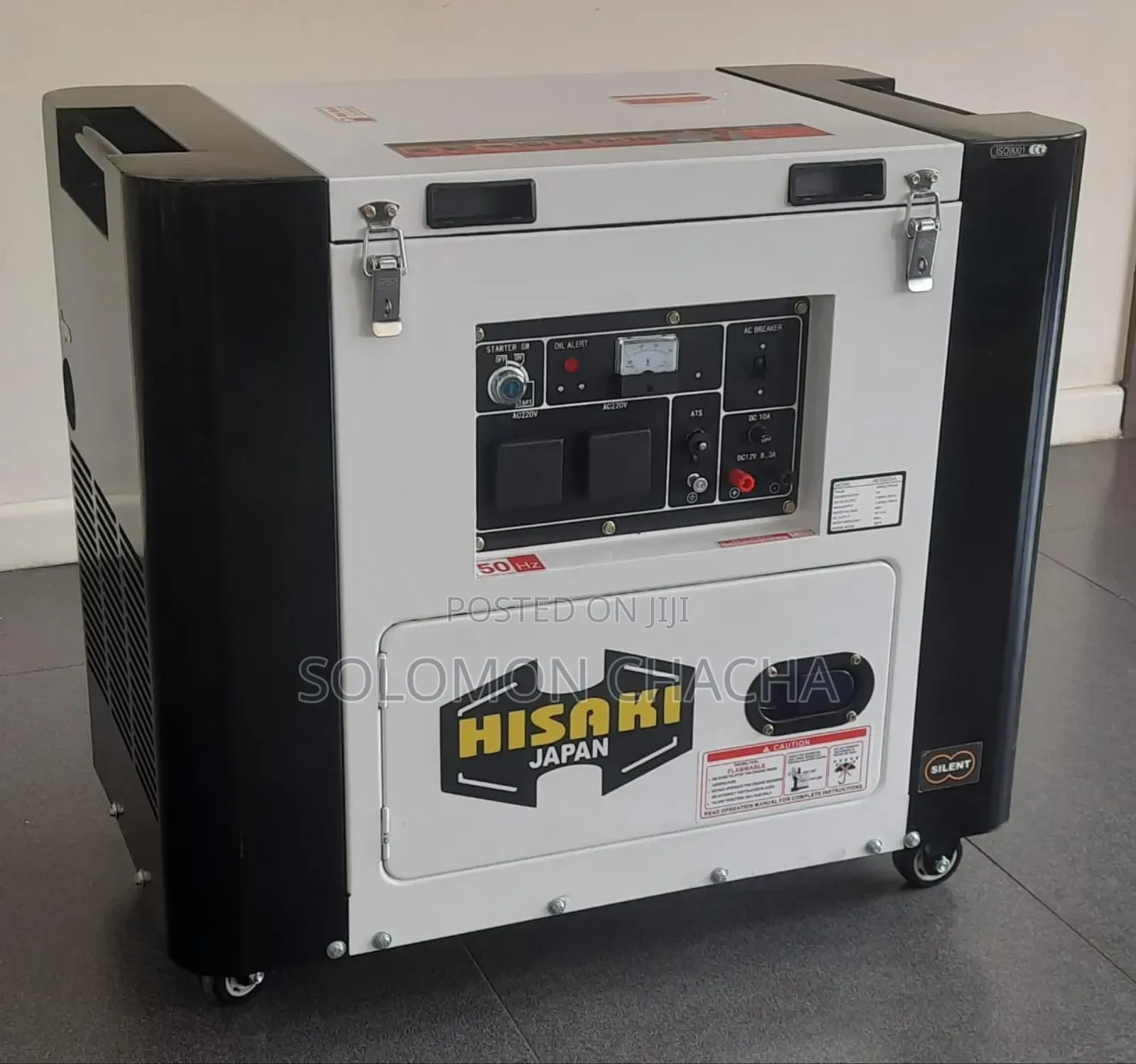 Hisaki Japan Diesel Generator8.75kva Single Phase With Ats