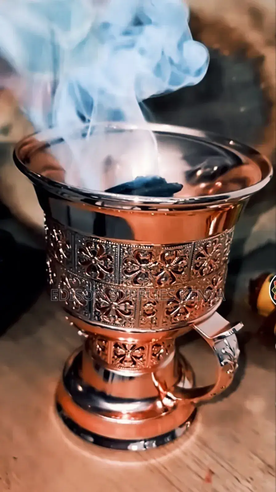 Incense Burner Bakhoor Burning Frankincense Burner Big Size
