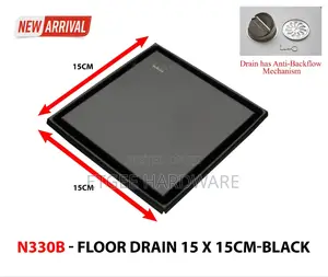 Black Floor Drain 30B