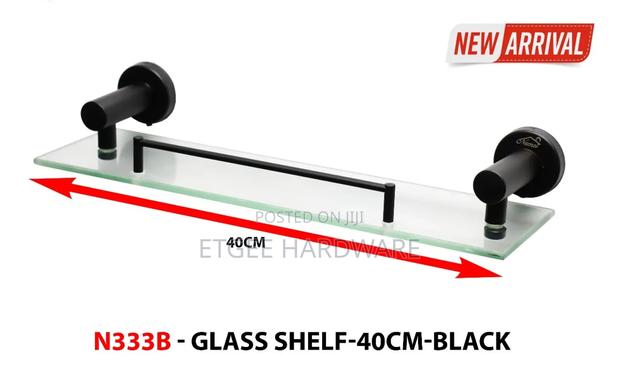 Black Glass Shelf