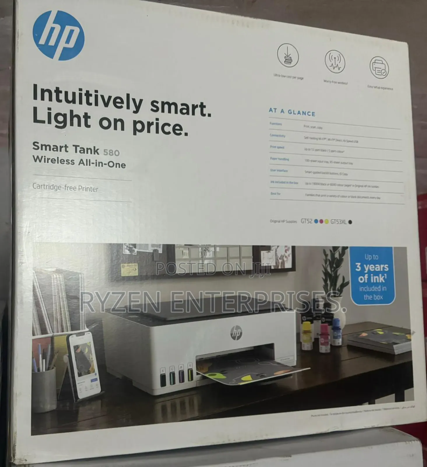 Hp Smart Tank 580/ Hp Smart Tank 580