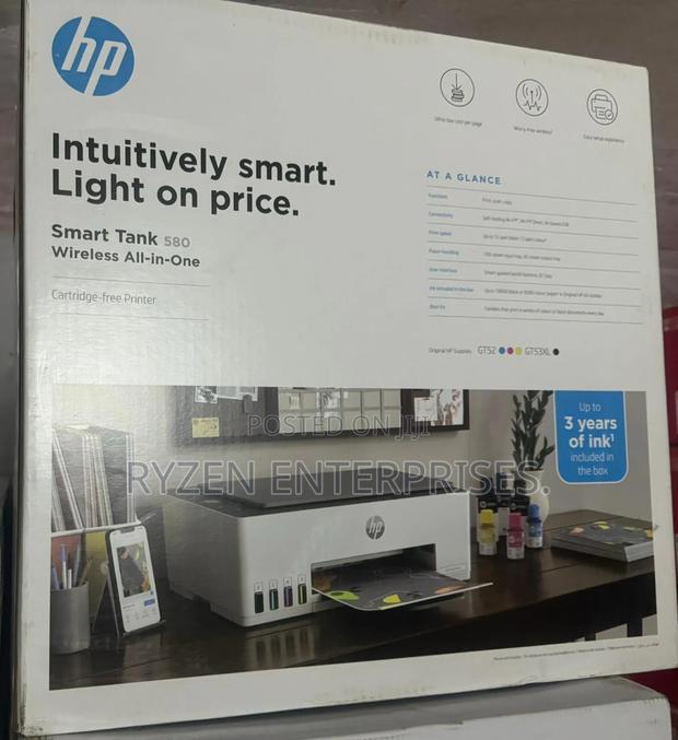 Hp Smart Tank 580/ Hp Smart Tank 580