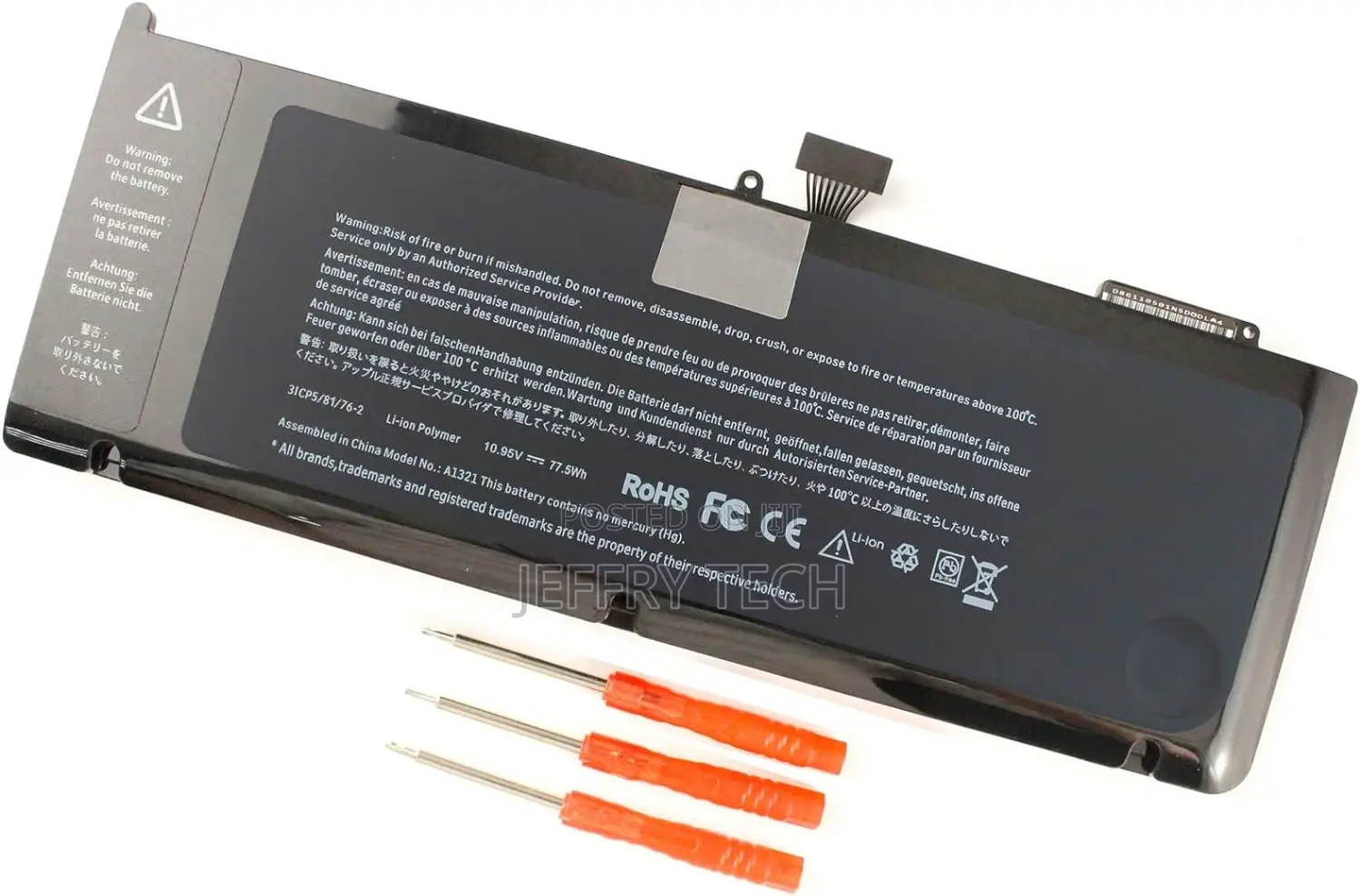 DMKAOLLK A1321 A1286 Laptop Battery for Macbook Pro 15 Inch
