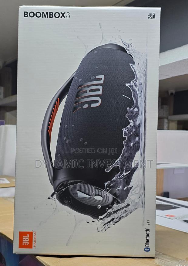 JBL Boombox 3 Portable Bluetooth Speaker 24H Playtime - main view