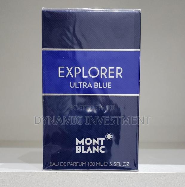 Montblanc Explorer Ultra Blue Eau De Parfum Spray 3.3 Men - main view