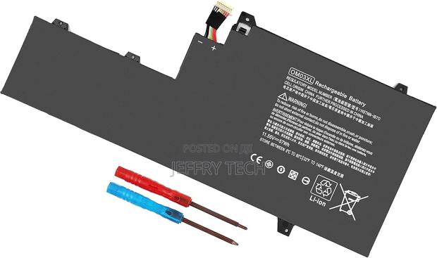 Om03xl Battery for HP Elitebook X360 1030 G2 1gy31pa 1ux08pa