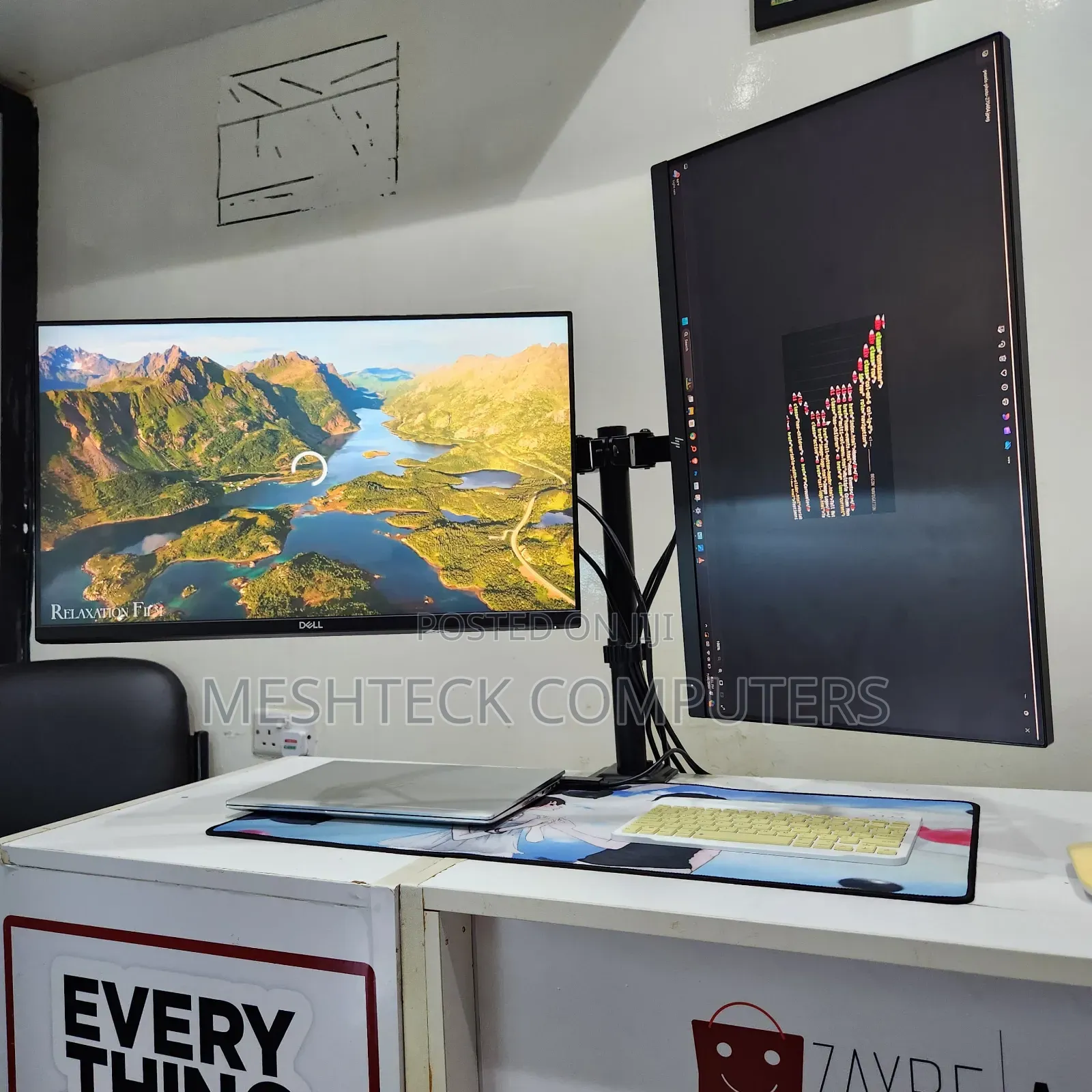 Xuk Dual Monitor Mount Available