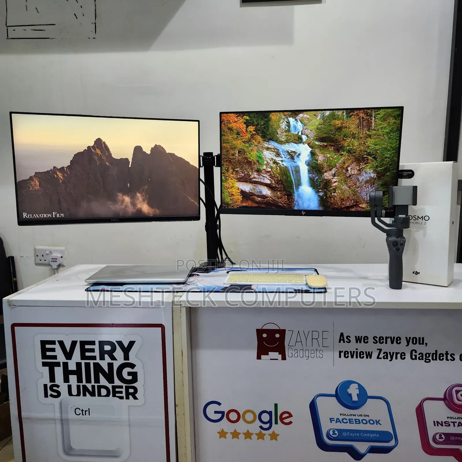 Xuk Dual Monitor Mount Available