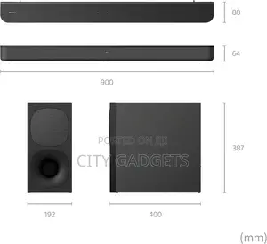 Sony HT-S400 2.1ch Soundbar With Powerful Wireless Subwoofer