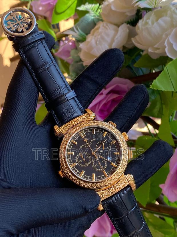 Gold Double Sided Patek Men's Watch - main view