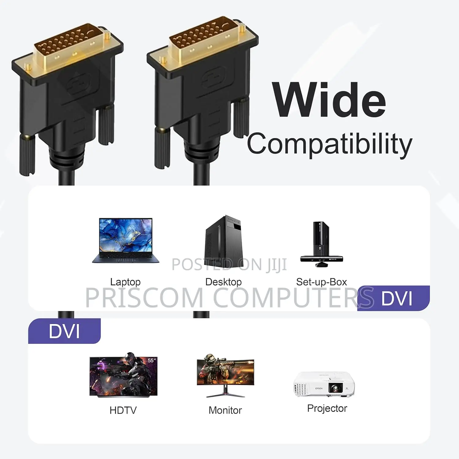 Dvi to Dvi Cable 1.5M