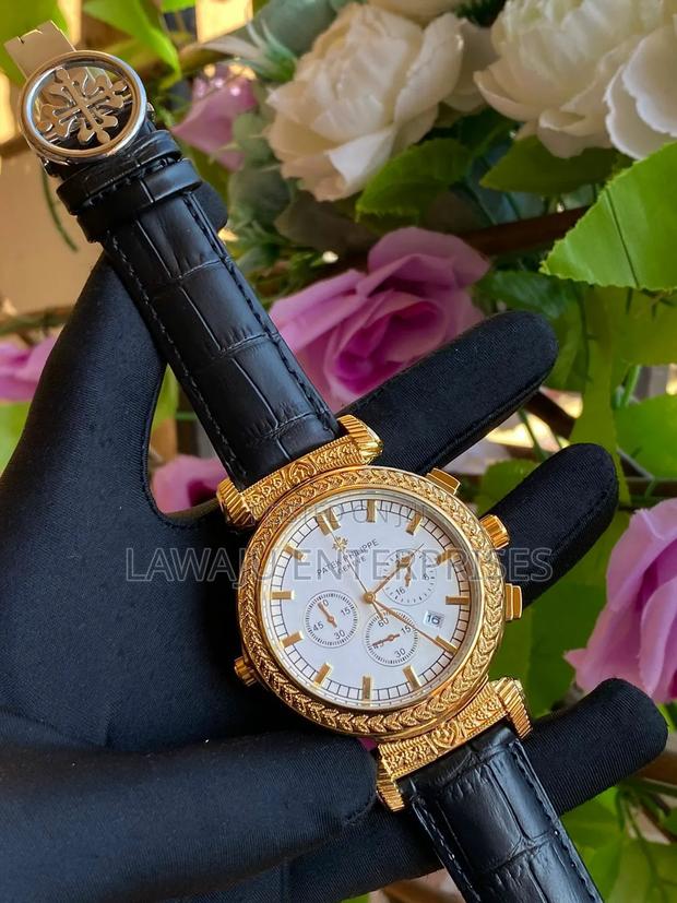 Gold Double Sided Patek Men's Watch - main view
