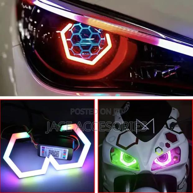 Color Chasing Hexagon Angel/Demon Eye