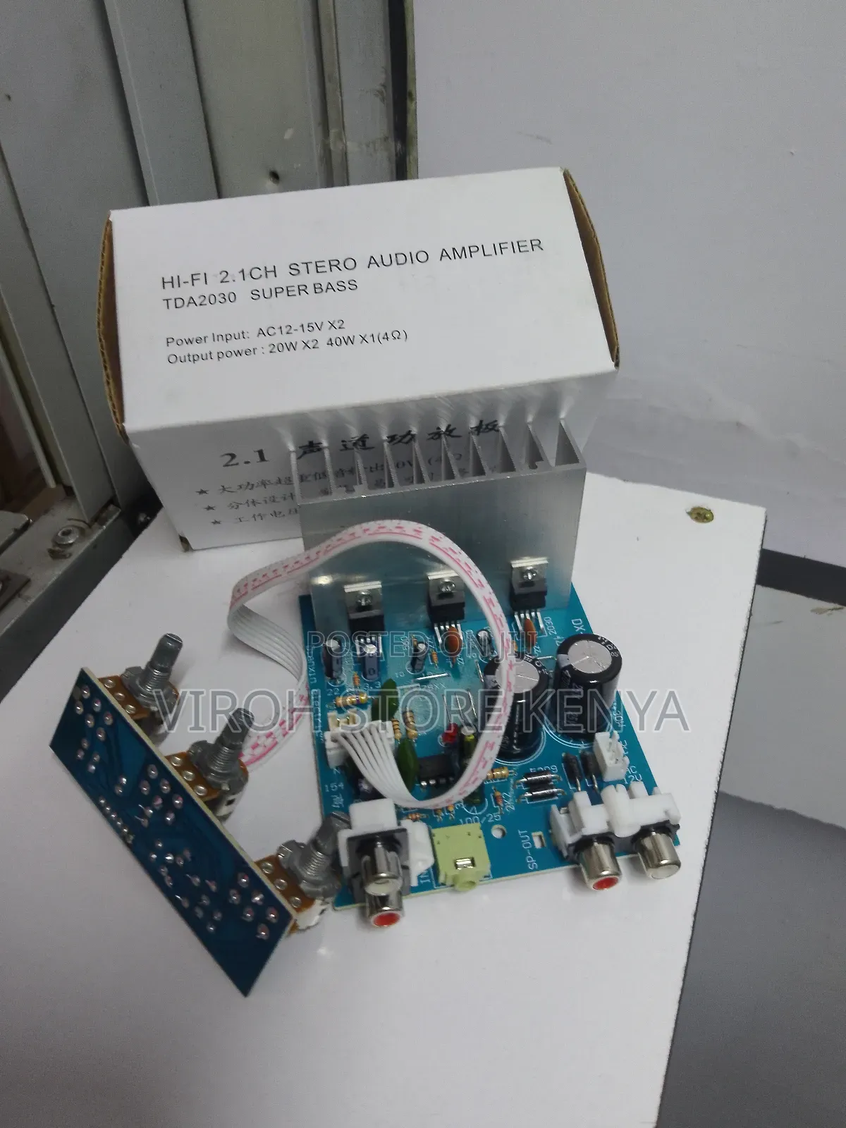 TDA Amplifier 2.1CH Hifi Stereo Audio Amplifier