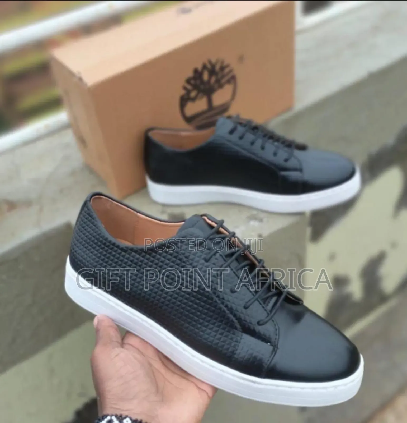 Black Timberland Smart Casual Shoes for Men