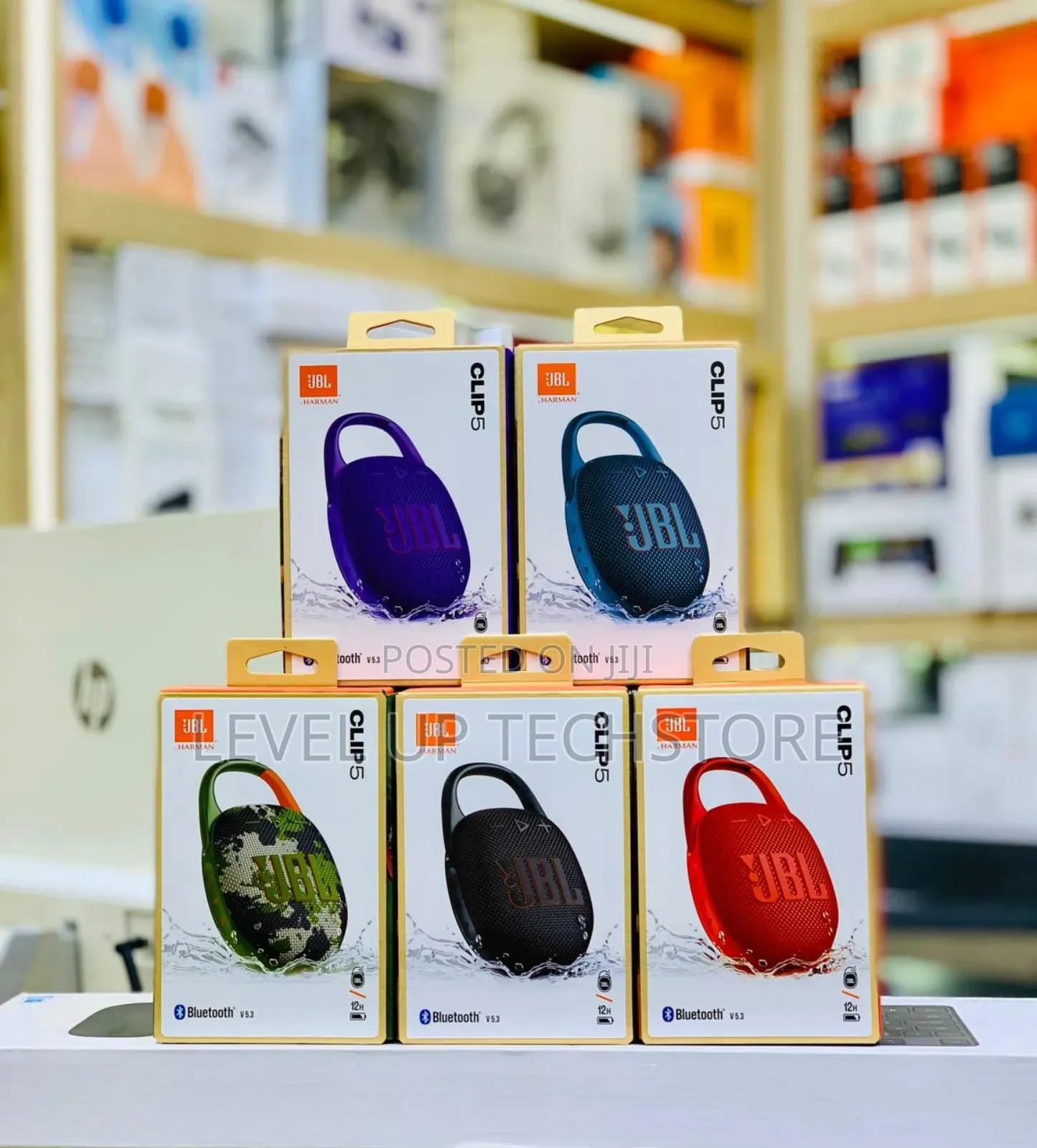 JBL Clip 5 Portable Bluetooth Wireless Speaker - Brand New