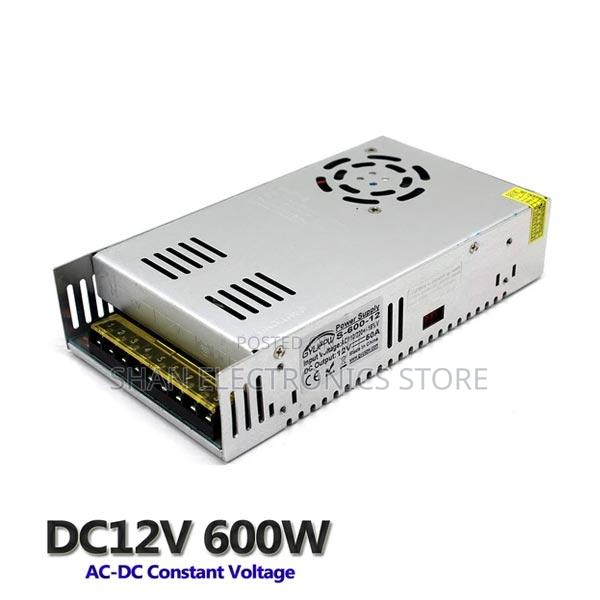 12V 50A CCTV Open Powersupply AC 110v/220v Switching Power - main view