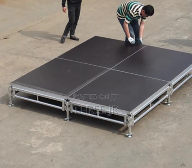 Smart, Very Firm Stage for Graduations for Hire - main view