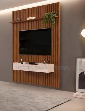 Decorate With Brown Fluted Wallpanels