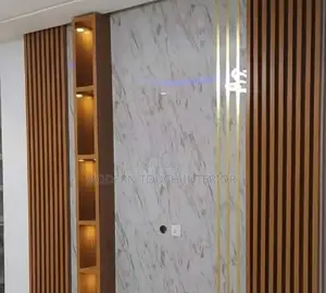 (0.16 by 2.9M) Fluted WPC Wallpanels