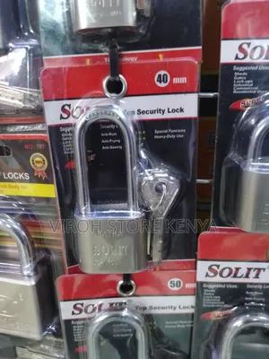 Solit 40mm Long Shackle Top Security Padlock