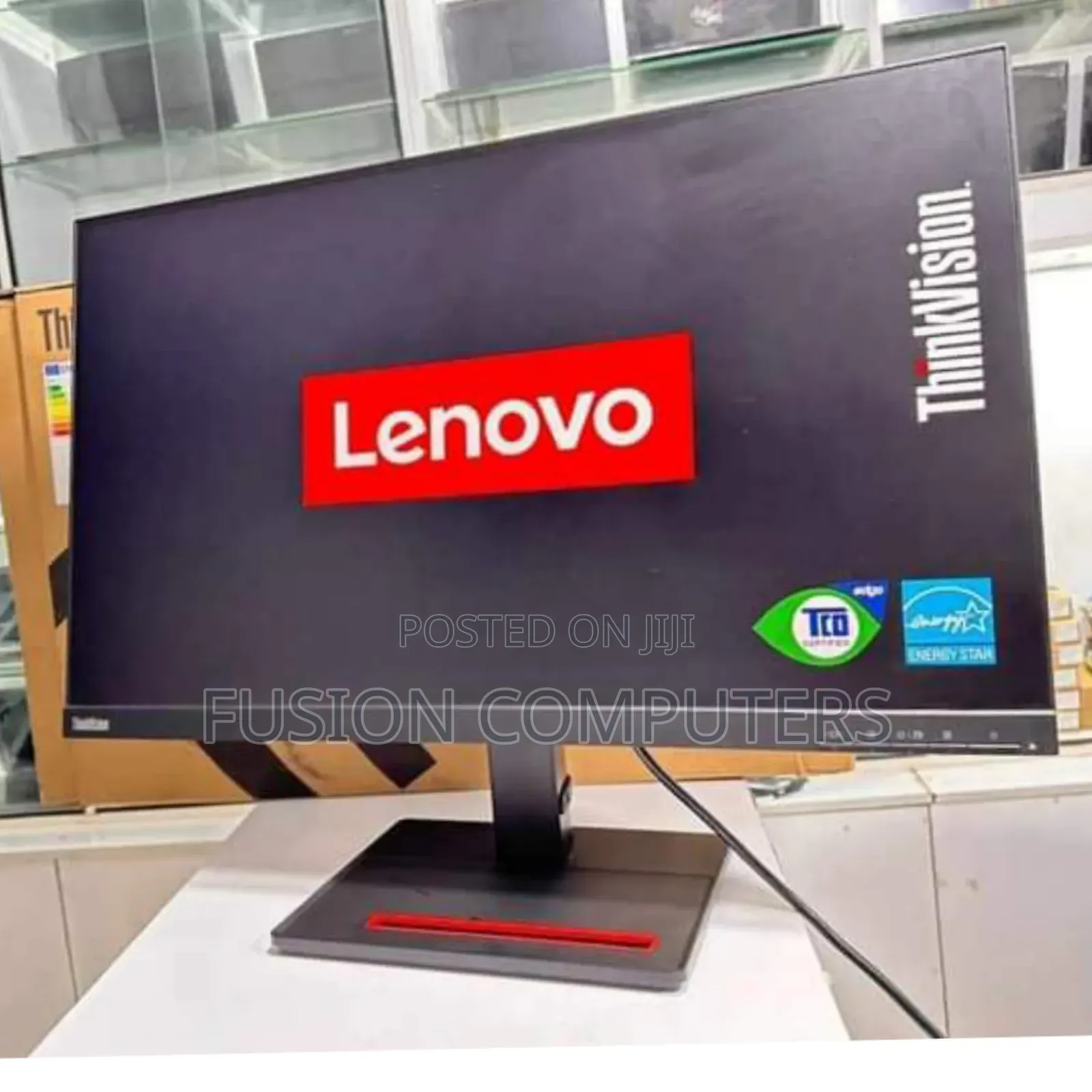 Lenovo Think Vision S27e-20 27 Inches VGA + HDMI Monitor,