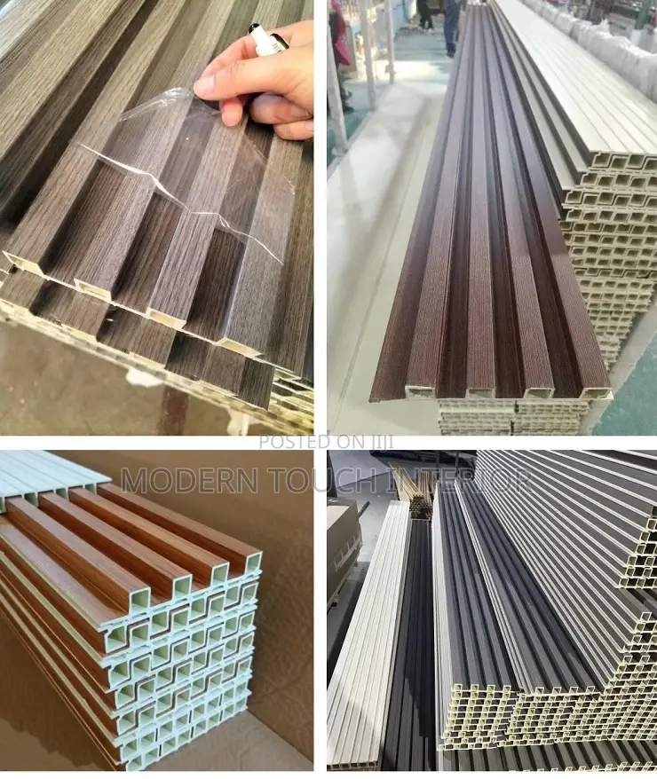 WPC Fluted 3D Wallpanels- Available in Different Colours