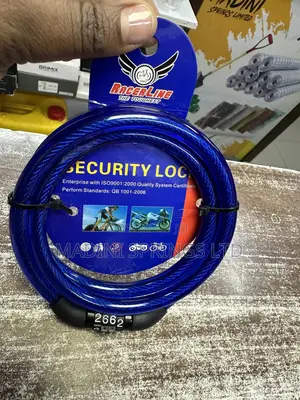 Mountain Bike Anti-theft Spiral Cable Lock(600x12mm)