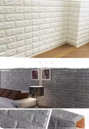 Foam Wallpanels-Available Colours Are Grey and White