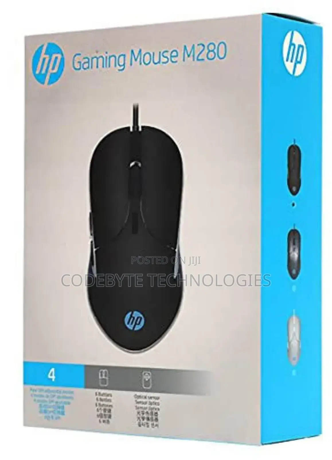 HP USB Gaming Mouse M280 Black