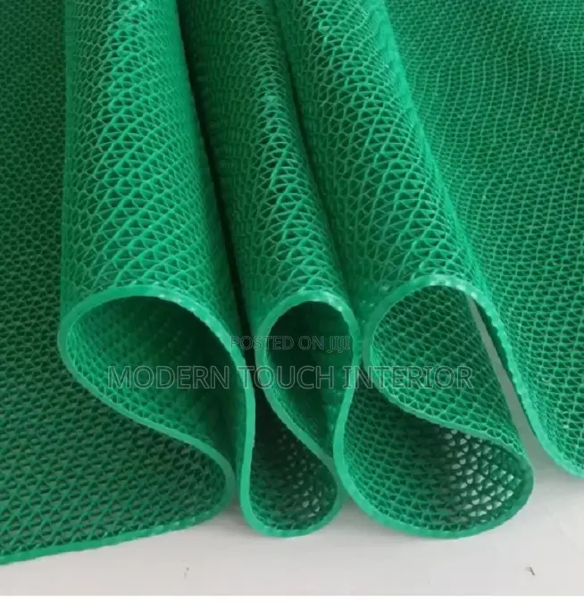 Anti-Slip Green Spaghetti Door Mats