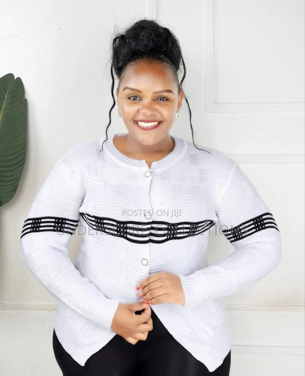 Classy Ladies Button Sweaters - thumbnail 4