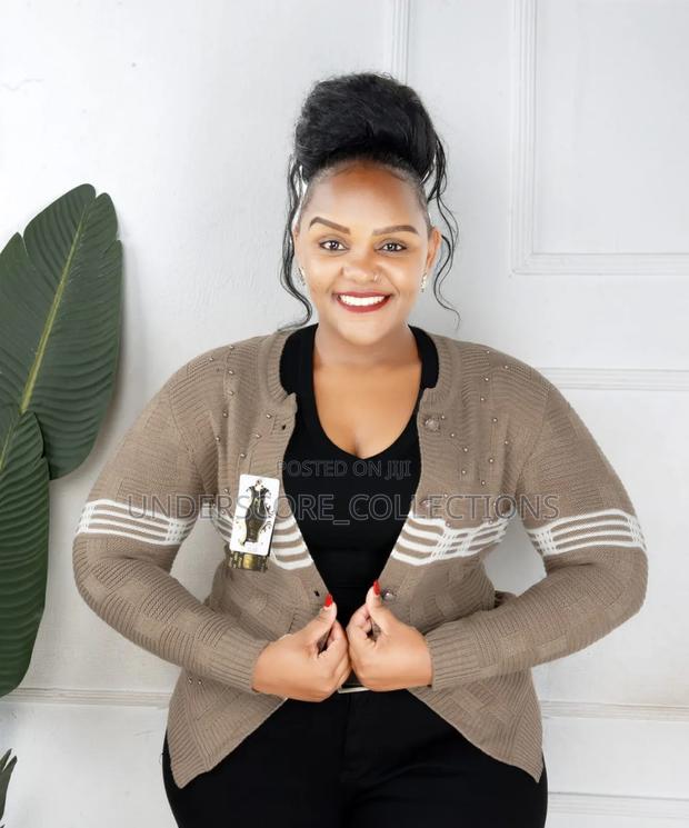 Classy Ladies Button Sweaters - thumbnail 6