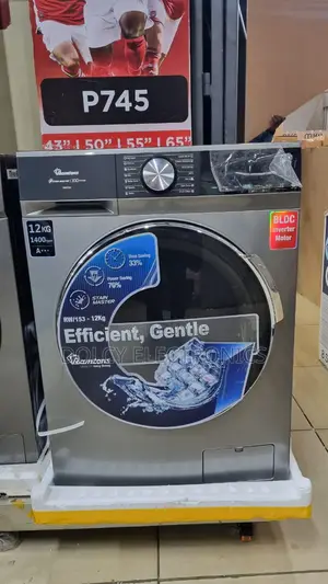 Ramtons Front Load Fully Automatic 12kg Wash and Spin 1400rpm - Rw/153