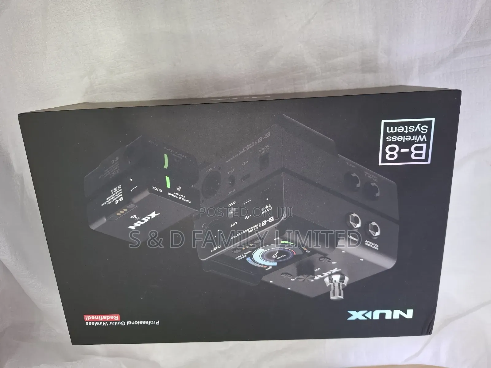 NUX B8 2.4ghz Pedalboard Wireless Guitar Bug System