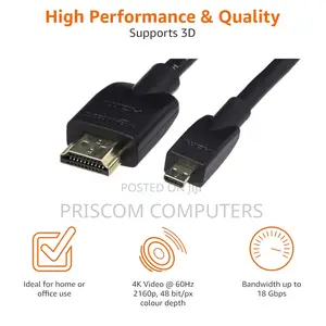 Micro HDMI To Hdmi Cable 1.5m