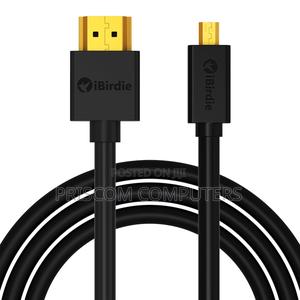 Micro HDMI to HDMI Cable for Cameras Sony, Nikon, Tablets - main view